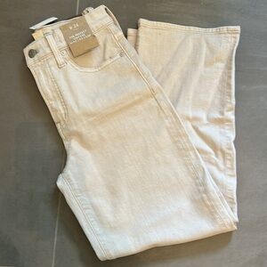 NWT Madewell wide leg crop